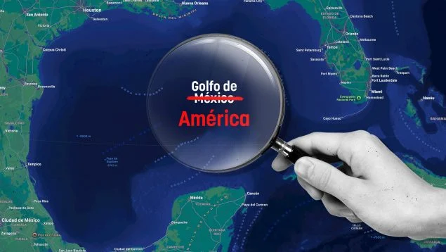 Google Maps cambia el nombre del “Golfo de México” a “Golfo de América” por decreto presidencial de Trump