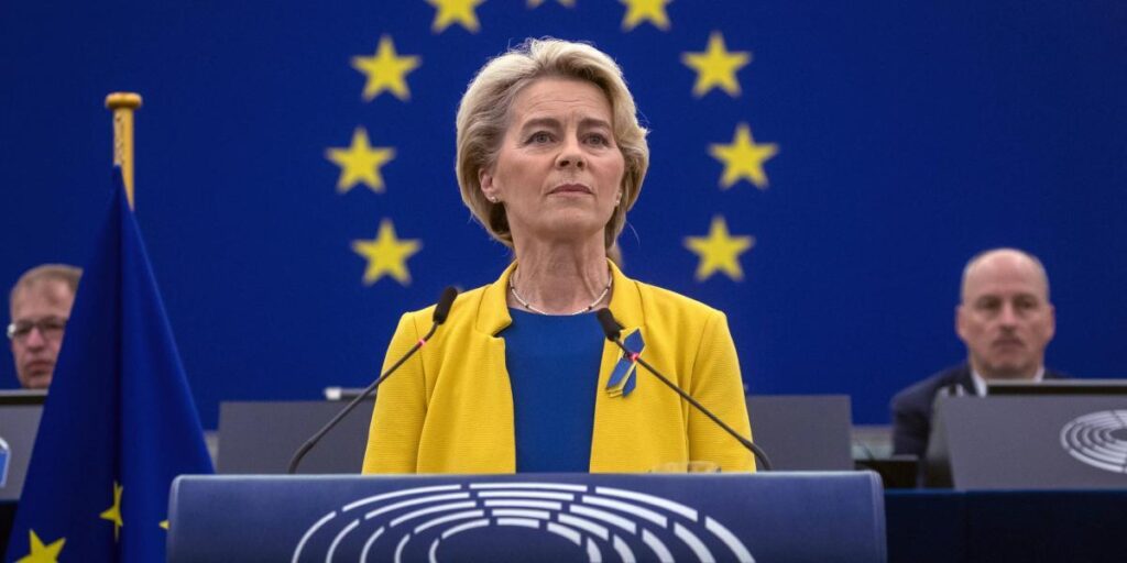 Ursula Von der Leyen, presidenta de la Comisión Europea