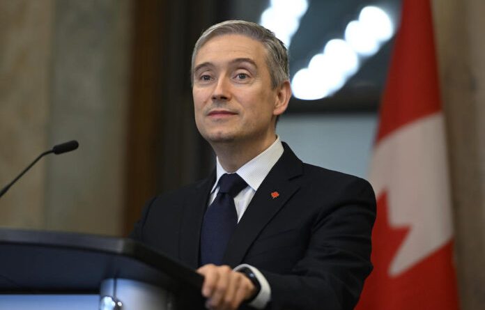 ministro de Industria de Canadá, François-Philippe Champagne