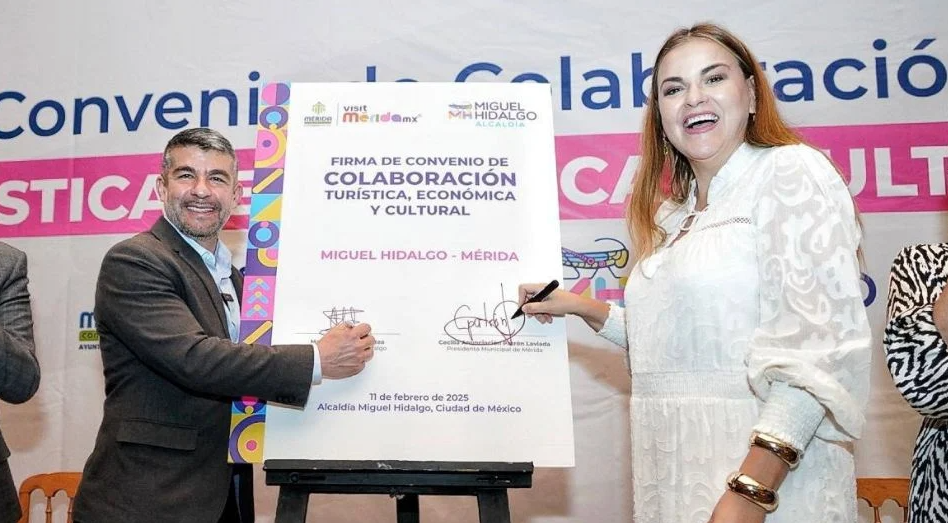 Mérida y la Alcaldía de Miguel Hidalgo unen esfuerzos para impulsar el turismo