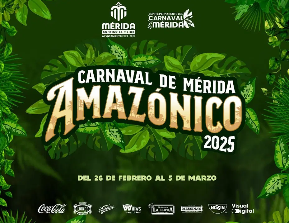 Esto es lo que puedes hacer en el Carnaval de Mérida 2025