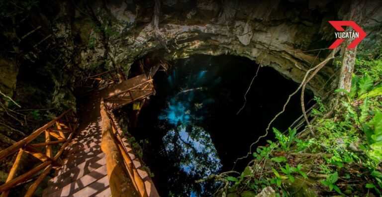 Yucatán: explora la Laguna Nachi Cocom y el cenote Aka'ab Che'en